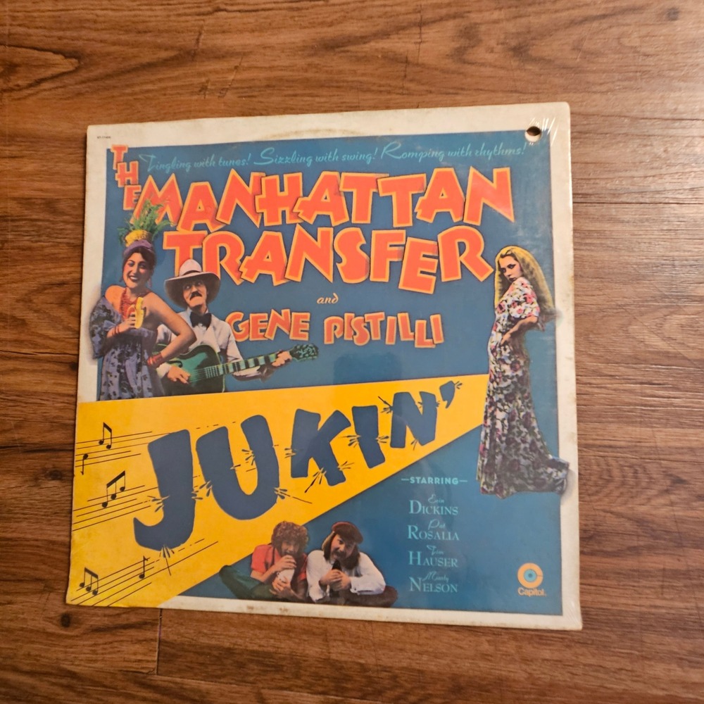 The Manhattan Transfer And Gene Pistilli – Jukin' 1975 ST 11405 PROMO Sealed